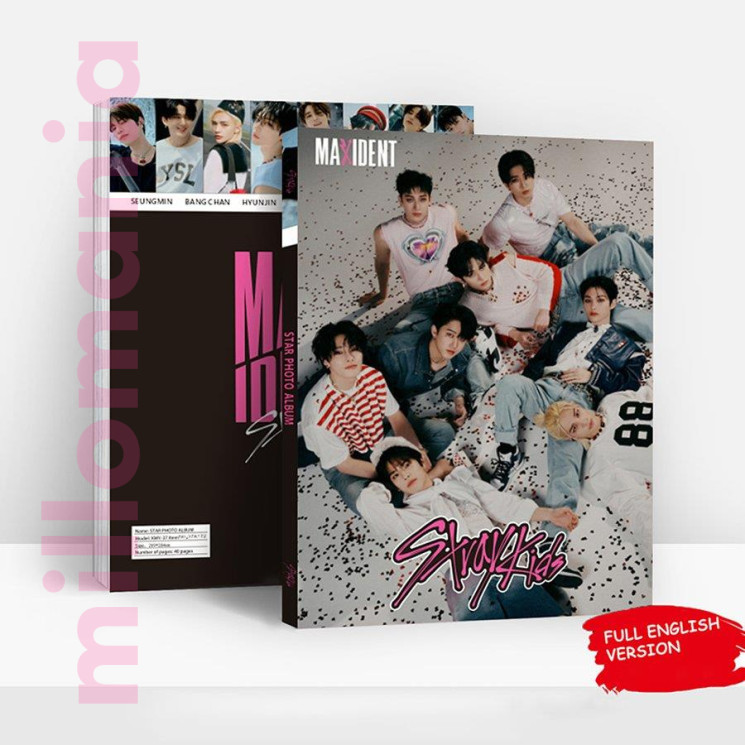 Альбом K-pop Stray Kids 20.9x28.4см 40стр