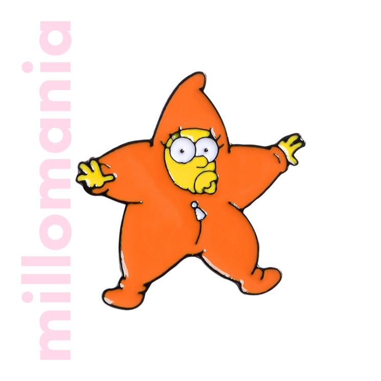 Значок металл Симпсоны Simpsons