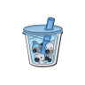 Значок металл Bubble Tea Покемоны