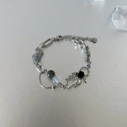 Браслет металл Паук