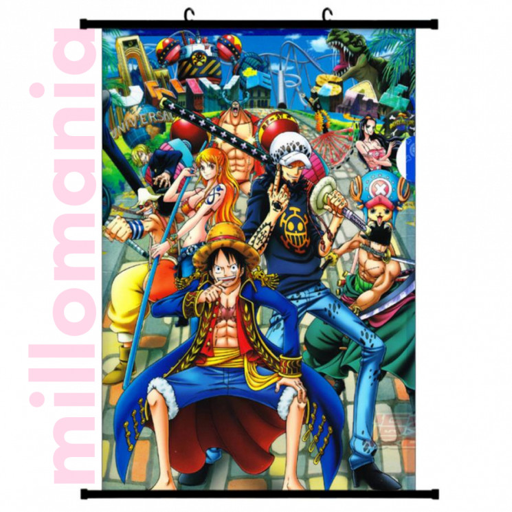 Постер аниме ткань One Piece/Ван Пис