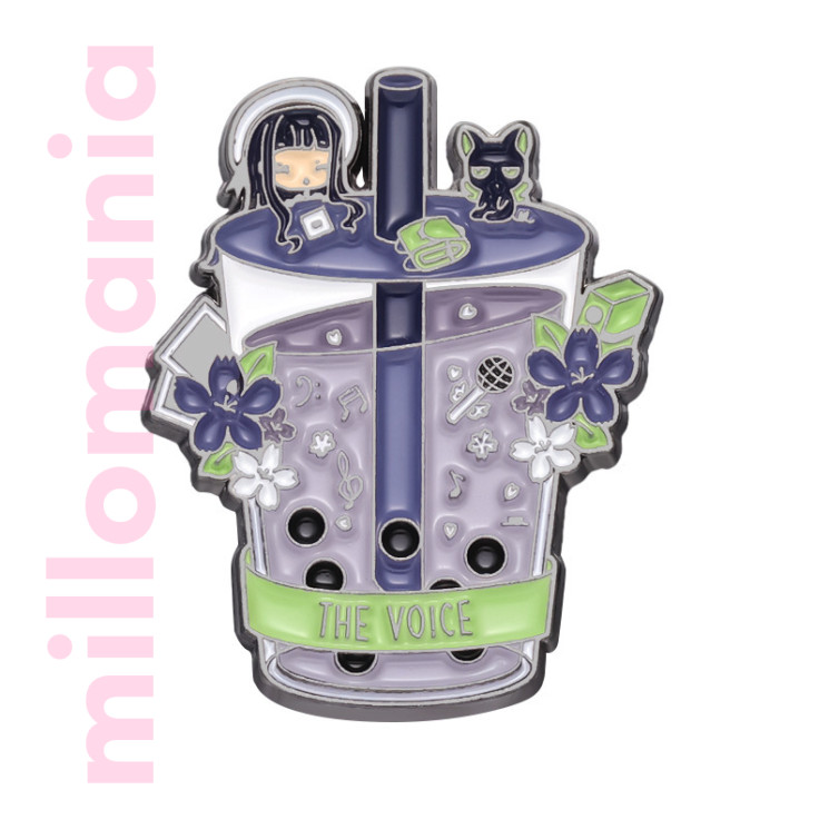 Значок металл Bubble Tea Клинок,рассекающий демонов