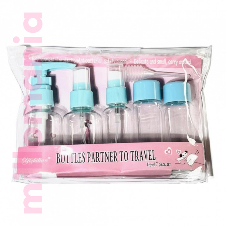 Бутылочка пустая для Путешествия набор 7шт