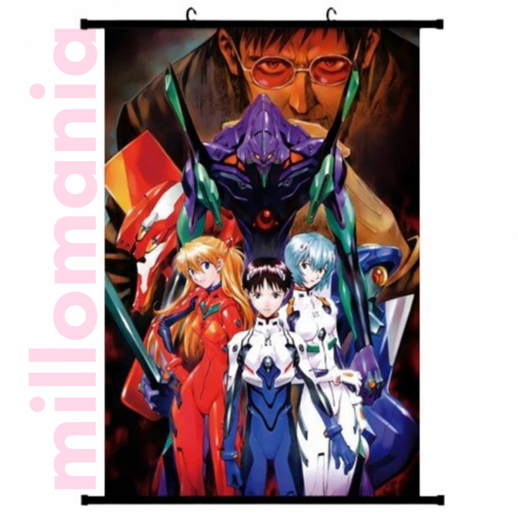 Постер аниме ткань Evangelion/EVA
