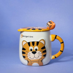 Чашка керамическая Тигр 300ml