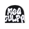 Шапка надпись Mea Culpa