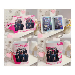 Альбом для хранения карточек +2 карточки K-Pop Straykids 10.5*7см PU 20 файлов