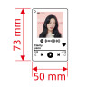 Брелок акриловый BlackPink 7.3x5 см