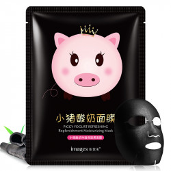 Маска для лица разовая увлажняющая йогурт Свинка IMAGES 25g