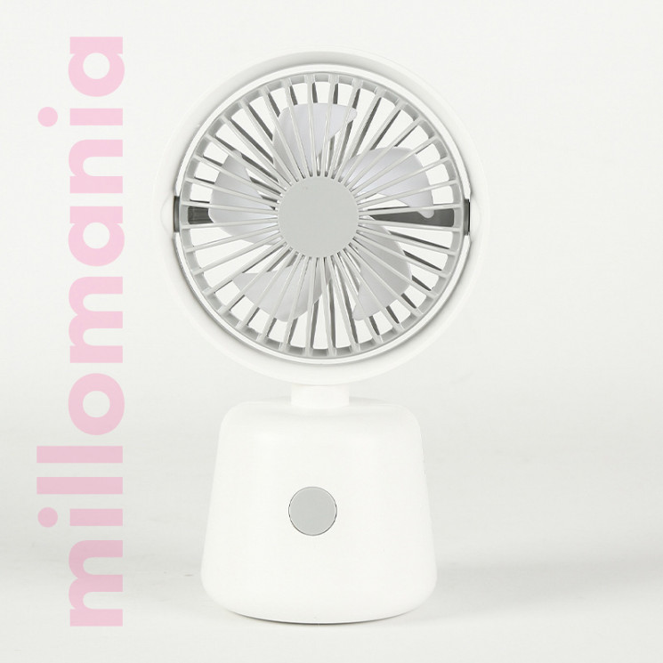 Вентилятор портативный настольный Круглый USB