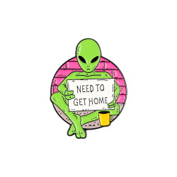 Значок металл Need to get home
