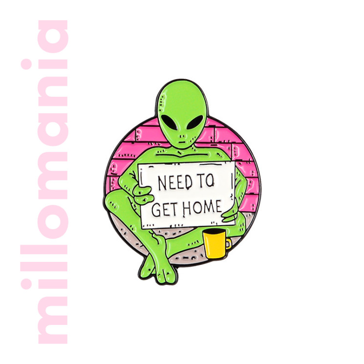 Значок металл Need to get home