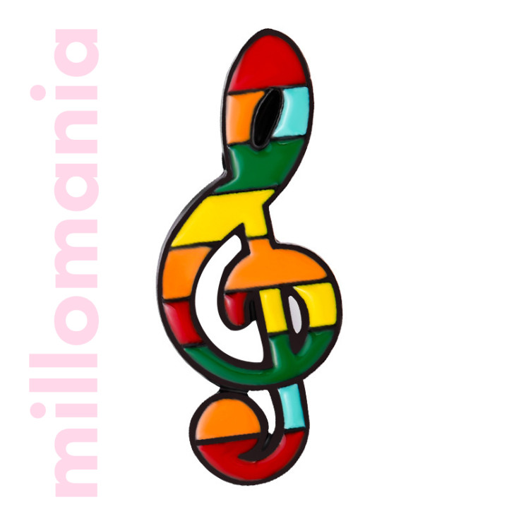 Значок металл Музыка