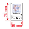 Брелок акриловый BTS 7.3x5 см