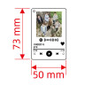Брелок акриловый BTS 7.3x5 см