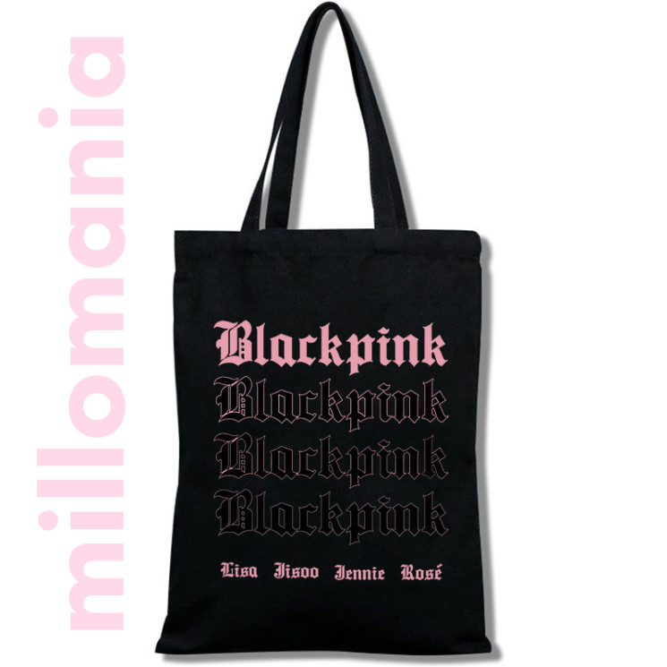 Cумка-шоппер тканевая BlackPink***