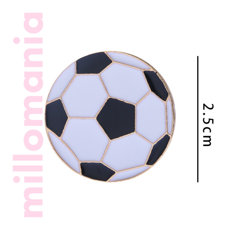 Значок металл Спортивный мяч