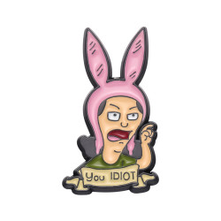 Значок металл You Idiot