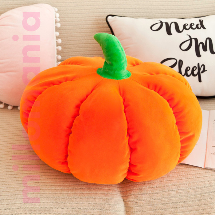 Игрушка-подушка плюшевая Тыква