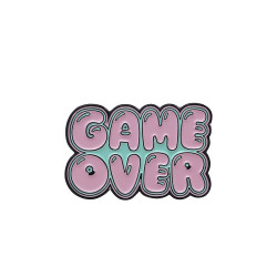 Значок металл GAME OVER