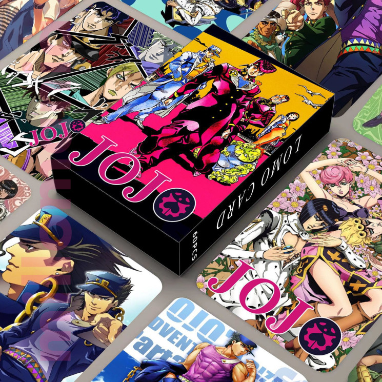 Карточки Аниме JOJO набор 60шт