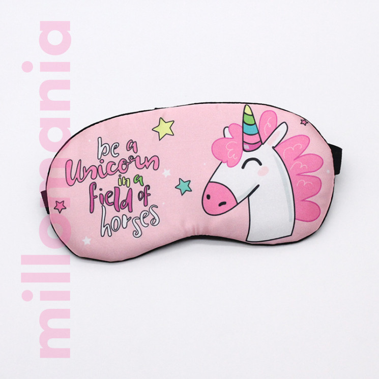 Маска для сна с гелем Мультяшный рисунок