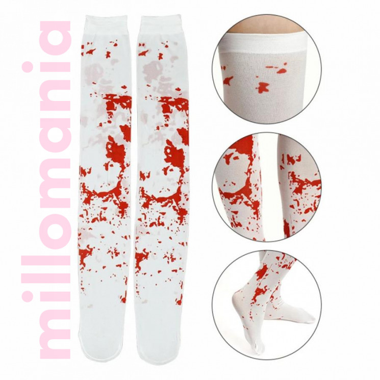 Гольфы выше колена Кровавые брызги