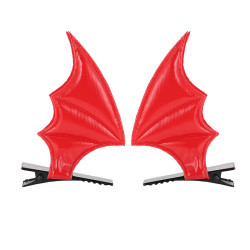 Заколка зажим Летучая мышь