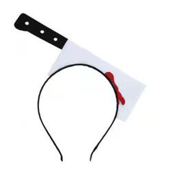 Обруч для волос топор Хеллоуин