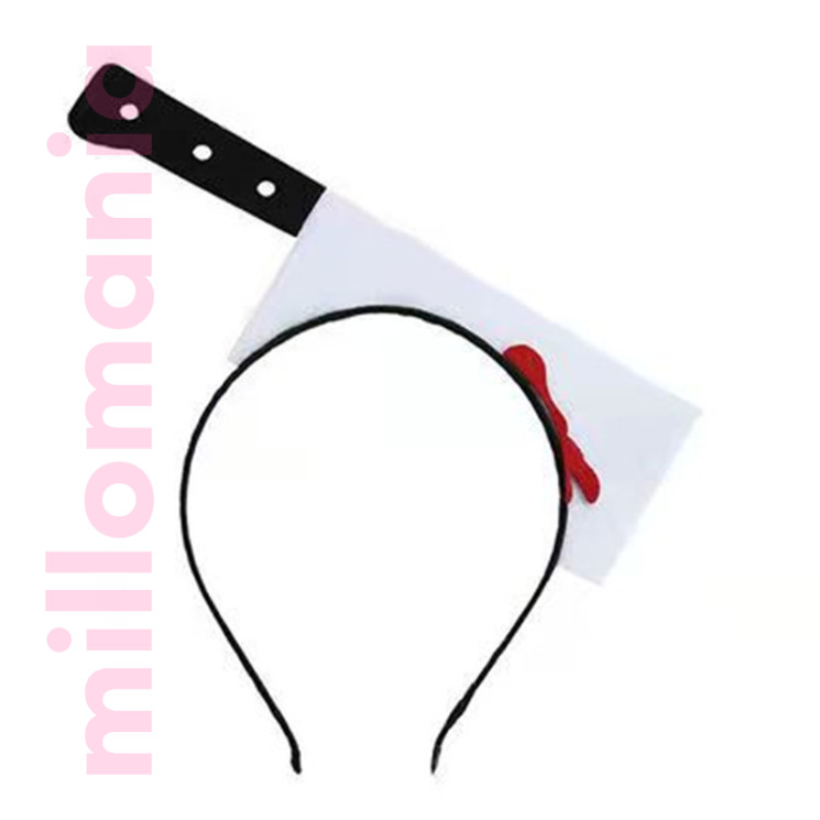 Обруч для волос топор Хеллоуин