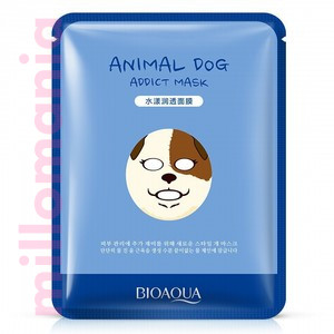 Маска для лица увлажняющая разовая Животные BIOAQUA 30g
