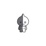 Значок металл BT21