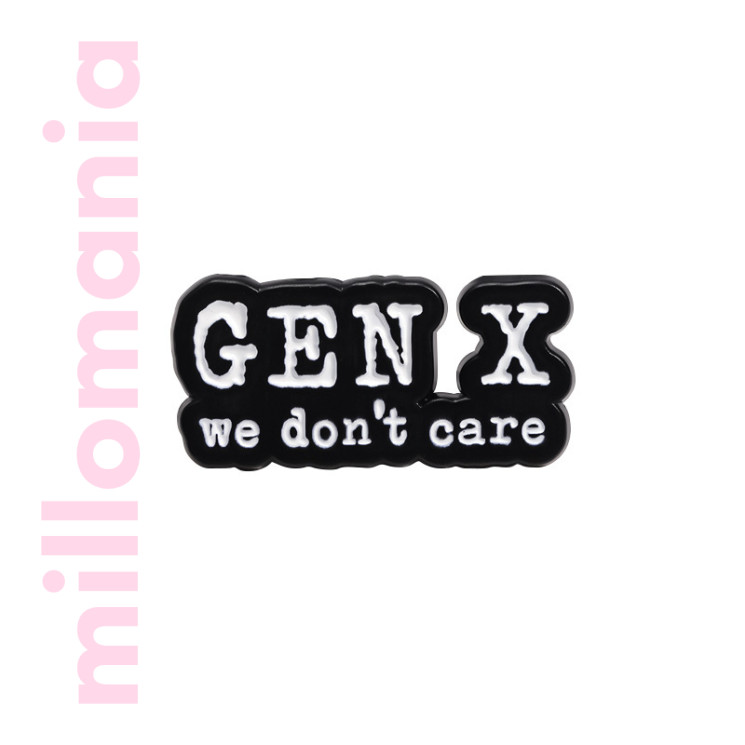 Значок металл Gen X