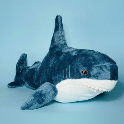 Игрушка-подушка плюшевая Акула