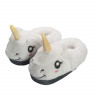 Тапочки-игрушки Единорог Улыбка с задником
