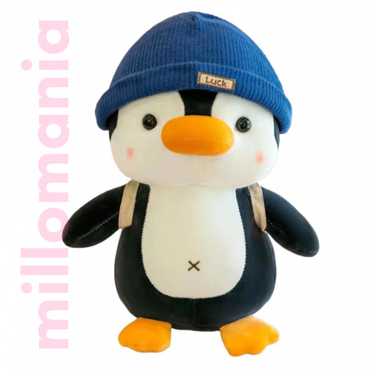 Игрушка-подушка плюшевая Пингвин