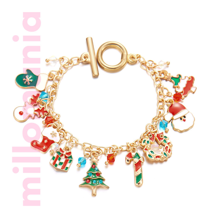 Браслет металл Новый год