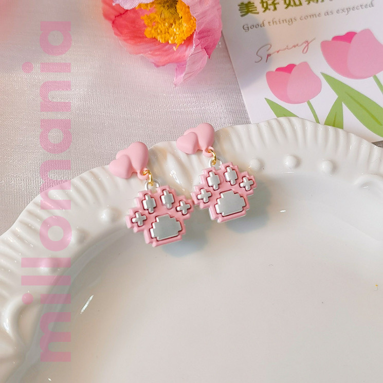 Серьги акрил Разные модели