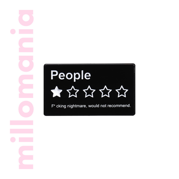 Значок металл People